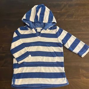 Stripe Beach Swim Cover Up